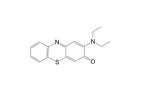 2-Diethylamino-3H-phenothiazin-3-one