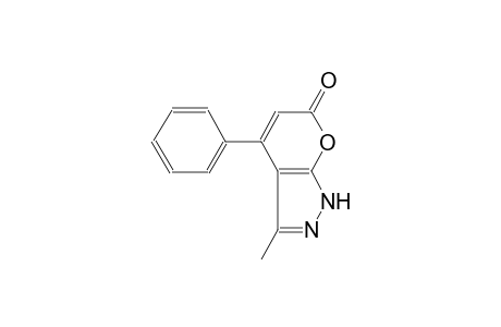 pyrano[2,3-c]pyrazol-6(1H)-one, 3-methyl-4-phenyl-