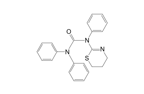 1-(5,6-dihydro-4H-1,3-thiazin-2-yl)-1,3,3-tri(phenyl)urea