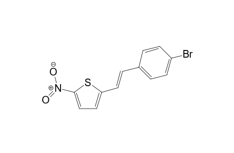 (E)-2-(4-Bromostyryl)-5-nitrothiophene