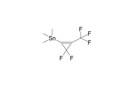 1-TRIFLUOROMETHYL-2-TRIMETHYLSTANNYL-3,3-DIFLUOROCYCLOPROPENE