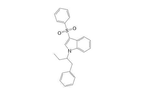 1-[1-(Phenylmethyl)propyl]-3-(phenylsulfonyl)-1H-indole