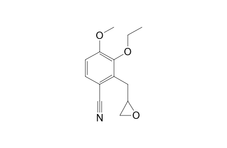 3-Ethoxy-4-methoxy-2-oxiranylmethylbenzonitrile