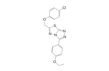 6-[(4-chlorophenoxy)methyl]-3-(4-ethoxyphenyl)[1,2,4]triazolo[3,4-b][1,3,4]thiadiazole