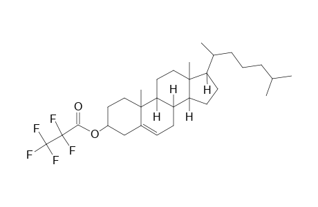 Cholesterol, pentafluoropropionate