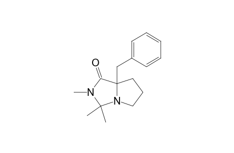 7a-Benzyl-2,3,3-trimethylhexahydro-1H-pyrrolo[1,2-c]imidazol-1-one