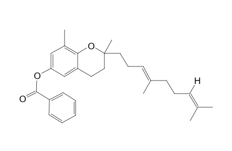 2,8-Dimethyl-2-(4',8'-dimethyl-3',7'-nonadienyl)-3,4-dihydro-2H-1-benzopyran-6-yl benzoate