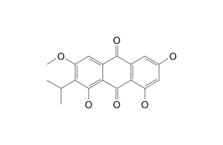 1,6,8-Trihydroxy-2-isopropyl-3-methoxy-9,10-anthraquinone