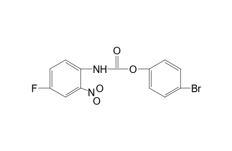 4-fluoro-2-nitrocarbanilic acid, p-bromophenyl ester