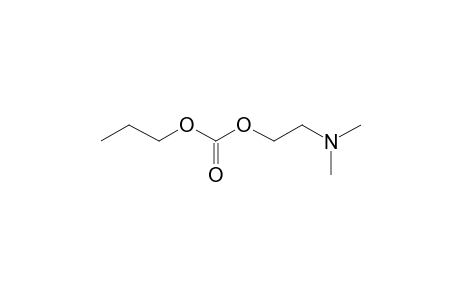 Carbonic acid, 2-dimethylaminoethyl propyl ester