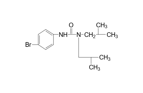 3-(p-bromophenyl)-1,1-diisobutylurea