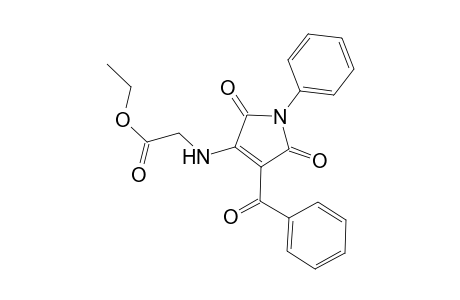 1-PHEYNL-3-((ETHOXYCARBONYLMETHYLENE)-IMINE)-4-(PHENYL-(HYDROXY)-METHYLIDENE)-PYRROLIDINE-2,5-DIONE