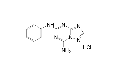 7-amino-5-anilino-s-triazolo[1,5-a]-s-triazine, monohydrochloride