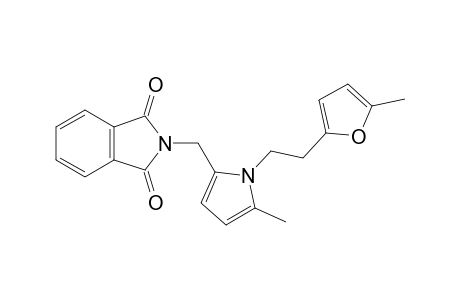 2-({5-Methyl-1-[2-(5-methyl-2-furyl)ethyl]-1H-pyrrol-2-yl}methyl)-1H-isoindole-1,3(2H)-dione