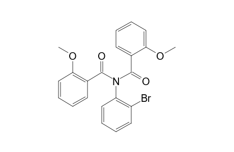 Benzamide, 2-methoxy-N-(2-methoxybenzoyl)-N-(2-bromophenyl)-