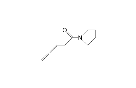 1-(1-Oxo-3,4-pentadienyl)-pyrrolidin