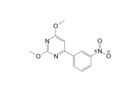 2,4-Dimethoxy-6-(3-nitrophenyl)pyrimidine