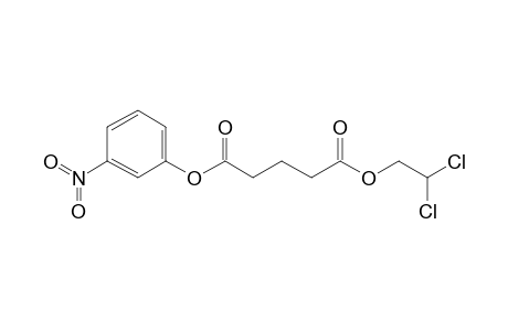 Glutaric acid, 2,2-dichloroethyl 3-nitrophenyl ester