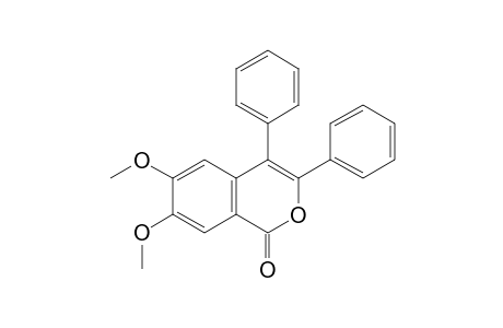 6,7-dimethoxy-3,4-diphenylisocoumarin