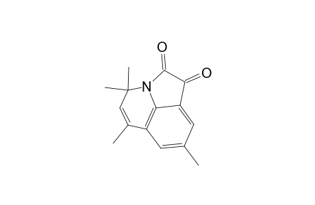 4,4,6,8-tetramethyl-4H-pyrrolo[3,2,1-ij]quinoline-1,2-dione