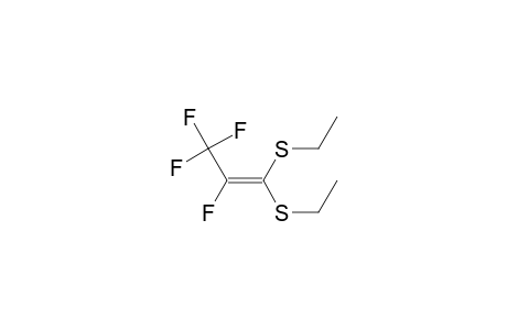 1,1-bis(ethylsulfanyl)-2,3,3,3-tetrafluoro-prop-1-ene