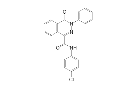 4'-CHLORO-3,4-DIHYDRO-4-OXO-3-PHENYL-1-PHTHALAZINECARBOXANILIDE