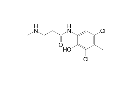 Propanamide, N-(3,5-dichloro-2-hydroxy-4-methylphenyl)-3-(methylamino)-