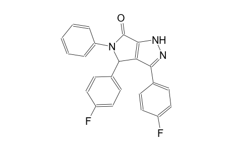 3,4-bis(4-fluorophenyl)-5-phenyl-4,5-dihydropyrrolo[3,4-c]pyrazol-6(1H)-one