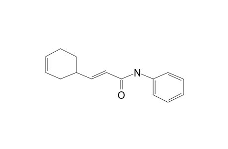 Acrylamide, 3-(3-cyclohexenyl)-N-phenyl-