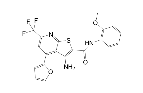 3-amino-4-(2-furyl)-N-(2-methoxyphenyl)-6-(trifluoromethyl)thieno[2,3-b]pyridine-2-carboxamide