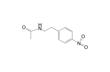 N-(p-nitrophenethyl)acetamide