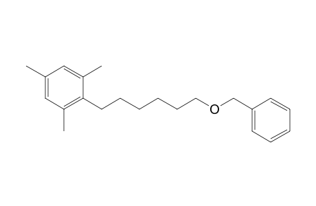 2-(6-(Benzyloxy)hexyl)-1,3,5-trimethylbenzene