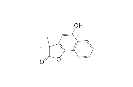 3,3-dimethyl-5-hydroxynaphtho[1,2-b]furan-2(3H)-one