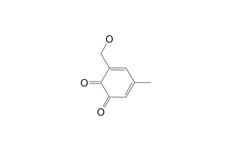 3,5-Cyclohexadiene-1,2-dione, 3-(hydroxymethyl)-5-methyl-