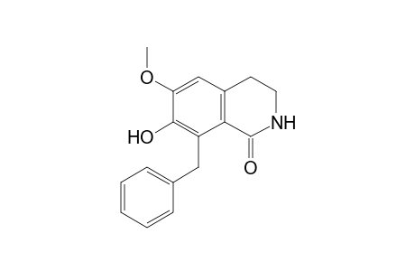 8-benzyl-3,4-dihydro-7-hydroxy-6-methoxyisocarbostyril