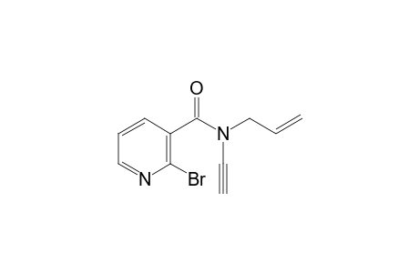 N-Allyl-2-bromo-N-ethynylnicotinamide