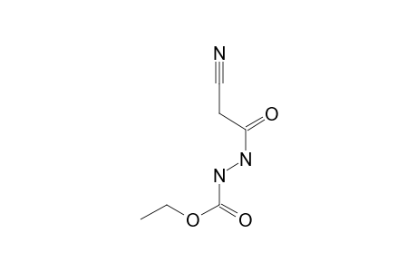 Ethyl 2-(2-cyanoacetyl)hydrazinecarboxylate