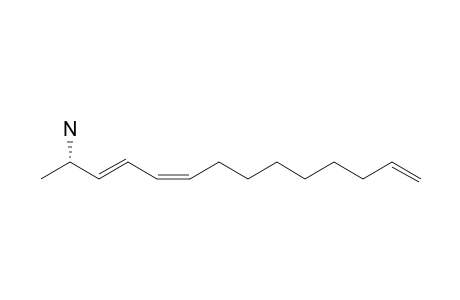 (2S,3E,5Z)-2-tetradeca-3,5,13-trienamine