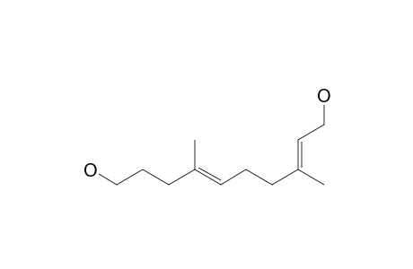 (2E,6E)-3,7-dimethyl-2,6-decadiene-1,10-diol