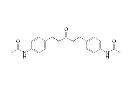 4',4'''-(3-oxo-1,4-pentadiene-1,5-diylidene)bisacetanilide