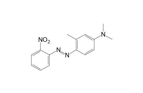 N,N-dimethyl-4-[(o-nitrolphenyl)azo]-m-toluidine