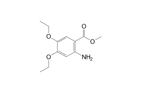 4,5-diethoxyanthranilic acid, methyl ester