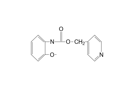 o-methoxycarbanilic acid, (4-pyridyl)methyl ester