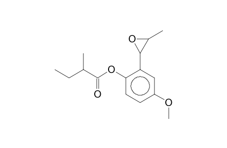 2-methylbutyric acid [4-methoxy-2-(3-methyloxiran-2-yl)phenyl] ester