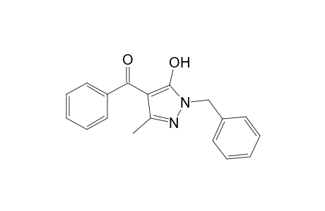 1-(1-Benzyl-5-hydroxy-3-methyl-1H-pyrazol-4-yl)(phenyl)methanone