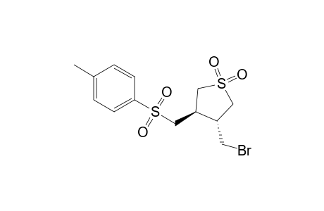 (3R,4R)-3-(bromomethyl)-4-[(4-methylphenyl)sulfonylmethyl]sulfolane