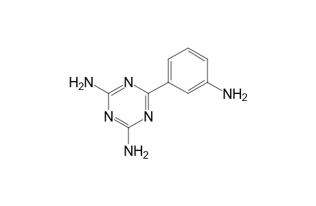 2-(m-aminophenyl)-4,6-diamino-s-triazine