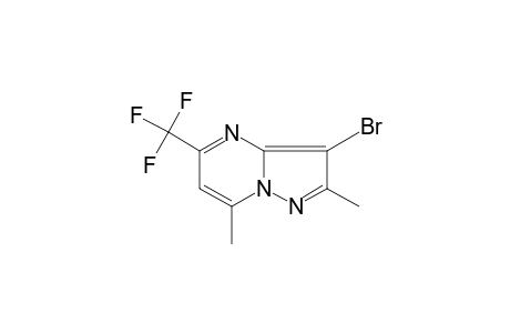 3-bromo-2,7-dimethyl-5(trifluoromethyl)pyrazolo[1,5-a]pyrimidine