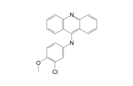 Acridin-9-yl-(3-chloro-4-methoxy-phenyl)-amine