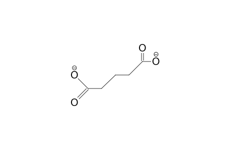 Glutaric acid, dianion